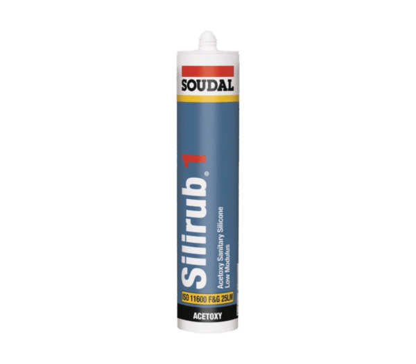 Soudal Sigillante siliconico per edilizia SILIRUB N | Martini Store